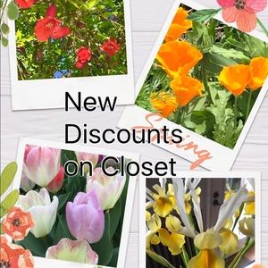 New Discounts on Closet